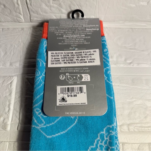 New Disney Graphic Socks Mickey Donut Pretzel Waffle Unisex Size US 4-10 - Picture 2 of 8